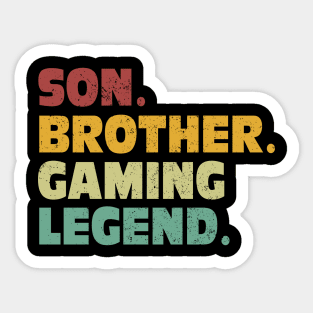 Christmas Gift For Gaming Teenage Boys & Kids Gamer Brother Sticker